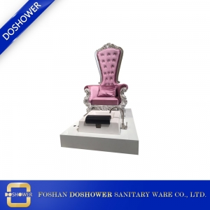 cadeira de pedicura para massagem de pés com cadeira de pedicura sem tubo para trono e cadeira de pedicura queen