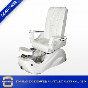 silla de pedicura moderna manicura blanca pedicura silla de spa silla de pedicura grifo fabricante de porcelana DS-S17G