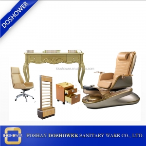 Sillas de pedicura cubierta de reemplazo con silla de pedicura masaje de spa de pie de lujo para cubierta de cuero de silla de pedicura