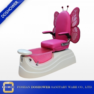 silla de pedicura para spa con silla de pedicura para niños silla de pedicura para niños con trono de mariposa DS-KID D