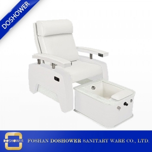 كرسي التدليك المحمولة مع كرسي مانيكير أبيض أنيق رخيصة مانيكير كرسي المورد الصين DS-T883