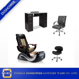 salon package of pedicure spa nail table of complete salon equipment package wholesale supplier DS-S17J SET