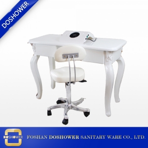salon station furniture nail table with dust collector of nail manicure table manufacturer