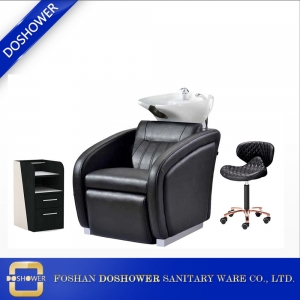 Şampuan Sandalye Salon Mobilya Tedarikçisi Lüks Saç Salon İstasyonu ile Spa Pedikür Sandalye Saç Şampuan Sandalye DS-S542