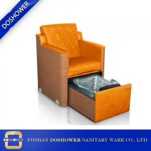 chaises de spa avec bassin de luxe nail salon pédicure manucure en gros chine DS-W2048