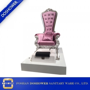 Toptan kral taht pedikür sandalye yüksek kalite ucuz kral taht sandalye pedikür sandalye üreticisi DS-Kraliçe D