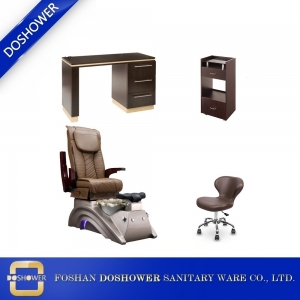 wholesale pedicure chair set luxury nail spa chair cheap spa pedicure chair salon furniture DS-X22 SET