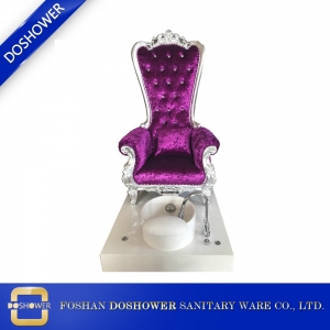 Venta al por mayor silla de pedicura del trono whirlpool spa silla de pedicura silla de la reina proveedores china DS-Queen C