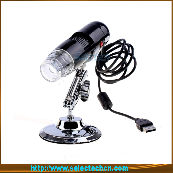 Microscope numérique 200X 1.3MP avec 8LED et le logiciel de mesure SE-PC-001