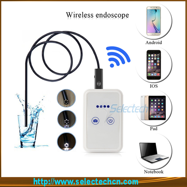 9mm Android ISO-Tablette Wireless WIFI USB-Schlange Inspektion Kamera Ipad Iphone