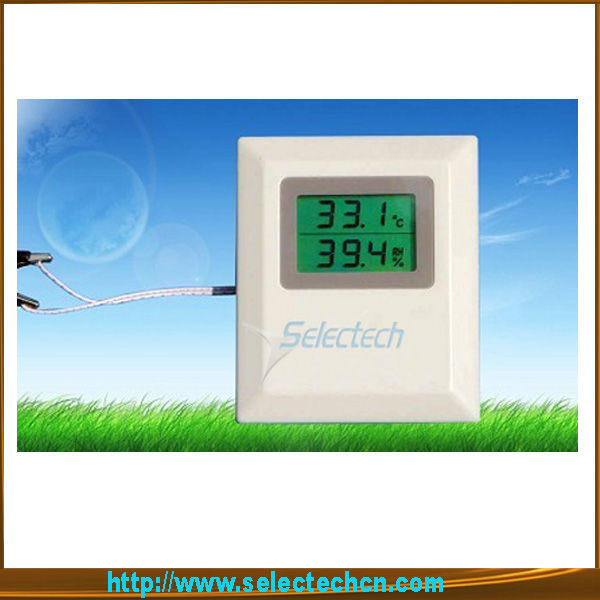 Humidity and temperature sensor/transmitter for Wall Mounting with LCD display SE-MW series