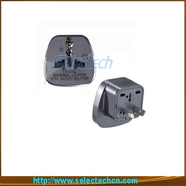 Safe Multi Adapter Series Sale In Bulk South Africa Universal Trip Plug Converter With Security Gate SES-17