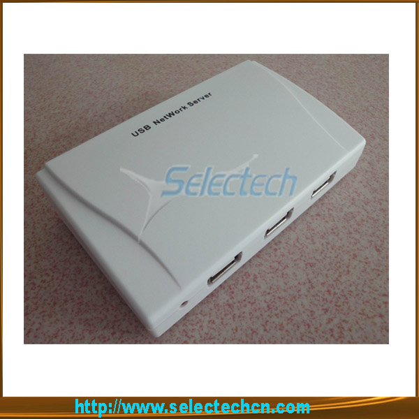 USB2.0 10/100M Network Print 4 Port Usb Network Server SE-204U