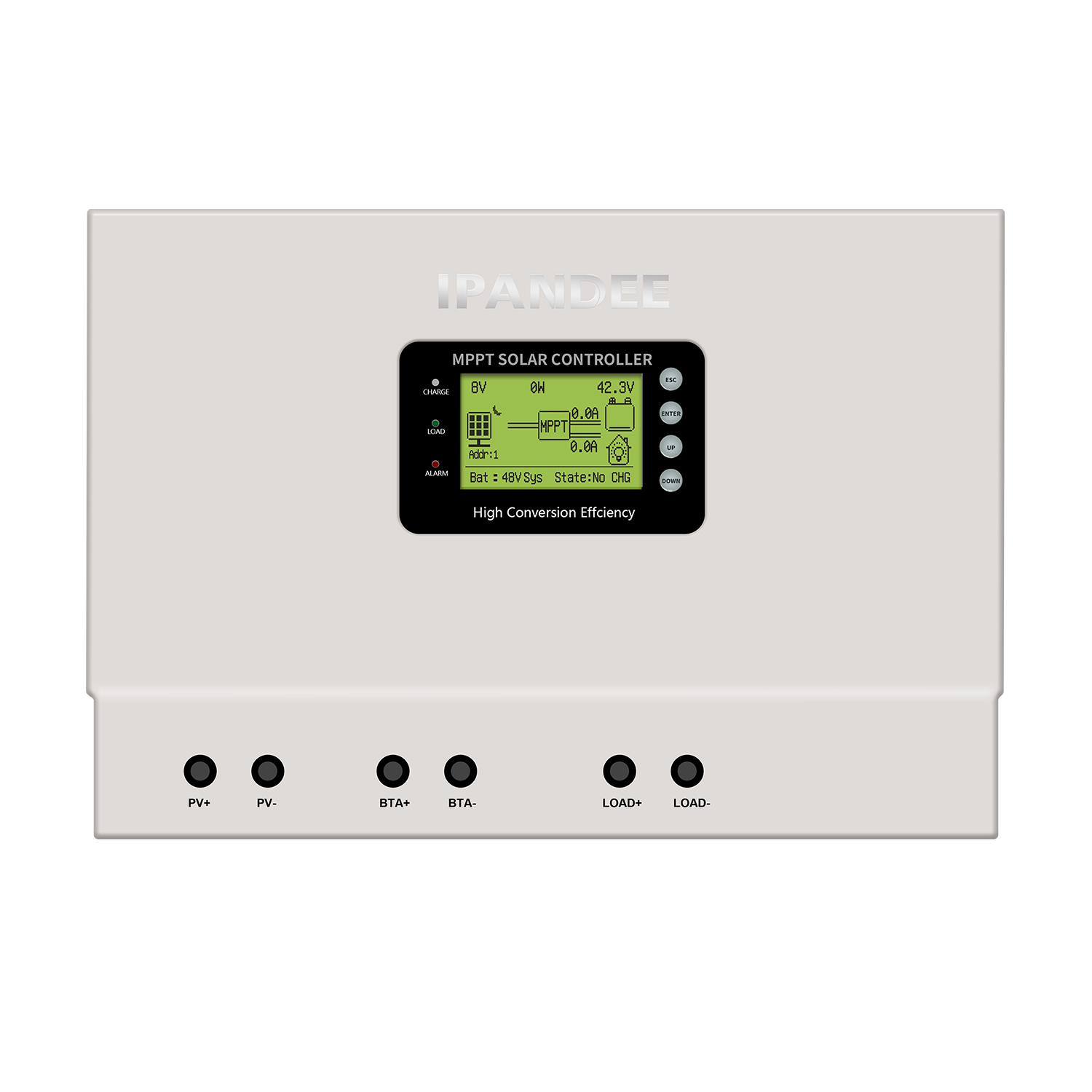 Master Series High Power MPPT Solar Charge Controller 50/80A/100A 48/96V 300VDC 5KW