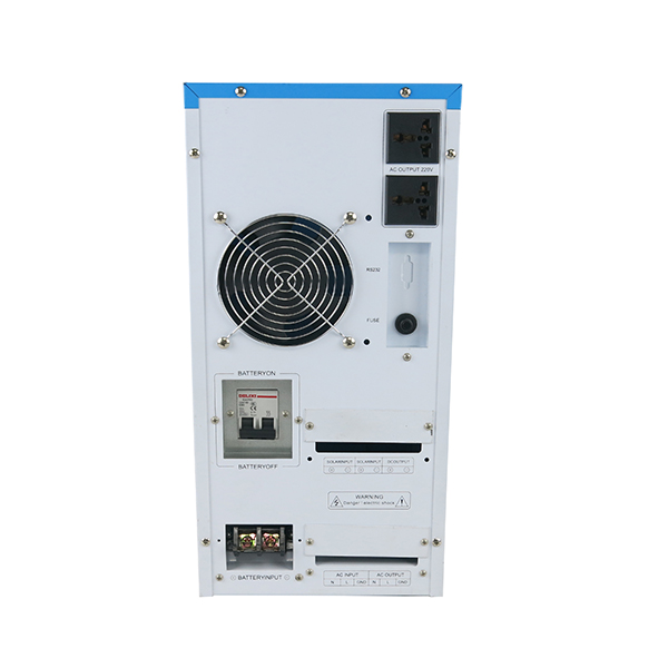 hybride inverter dc 48v naar AC 5000W zuivere sinus omvormer met ingebouwde 60a zonne-controller