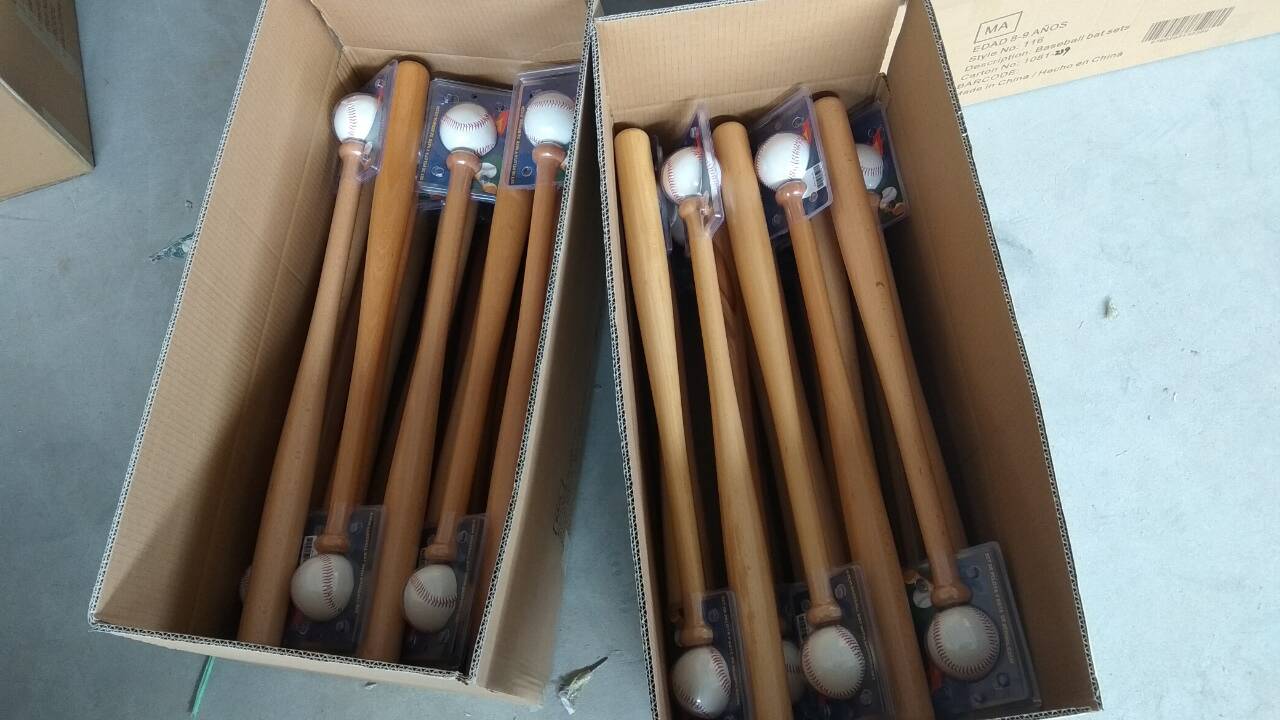 18 "बीच लकड़ी बेसबॉल बल्ले स्मारिका उपहार चीन प्रत्यक्ष सप्लायर