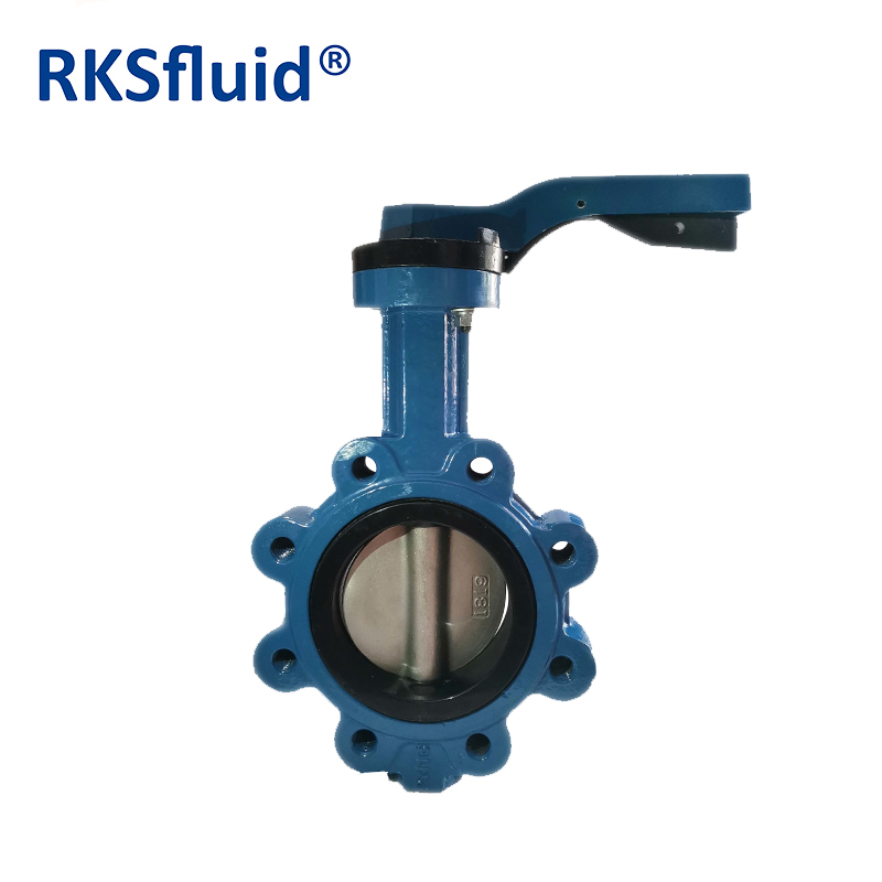 4 Inch Resilient Seat Butterfly Valve with Lever Handle