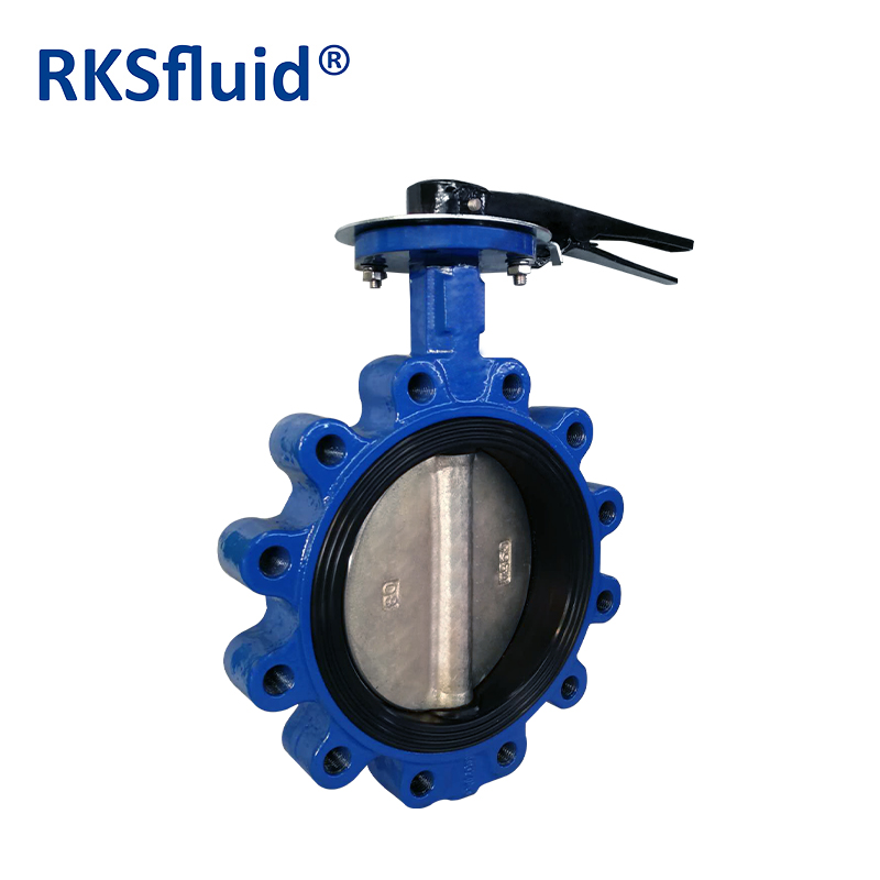 Ansi Worm-Geared Chustile Chast Enterless Stree Wafer Butterfly Valve