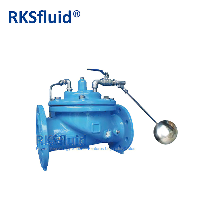 ANSI مستوى الماء التحكم في صمام الحديد الحديد 6 بوصة تعديل تلقائي صمام Controlle لخزان الماء