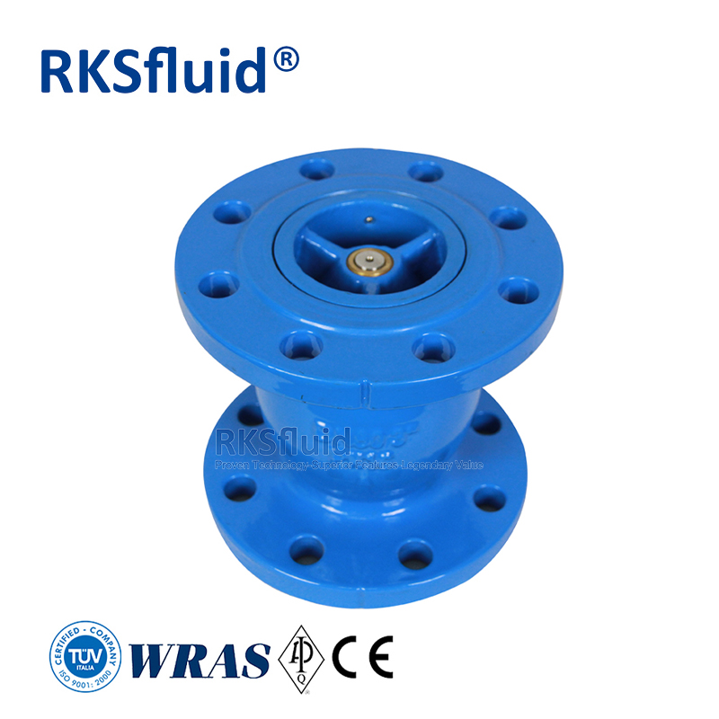 API High Quality Nozzle Check Valve DN80 Ductile Cast Iron EPDM Seated Silent Flanged Check Valves PN10/16 for Water Oil Waste Water