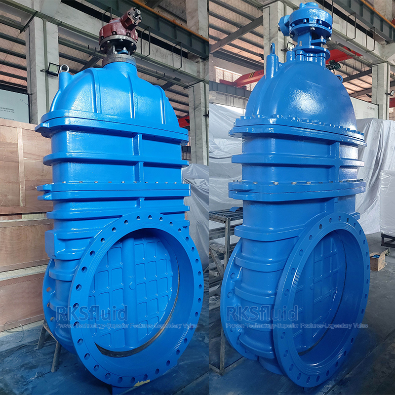 BS EN mining gate valve SS316 disc ductile iron metal seated gate valve for water customizable