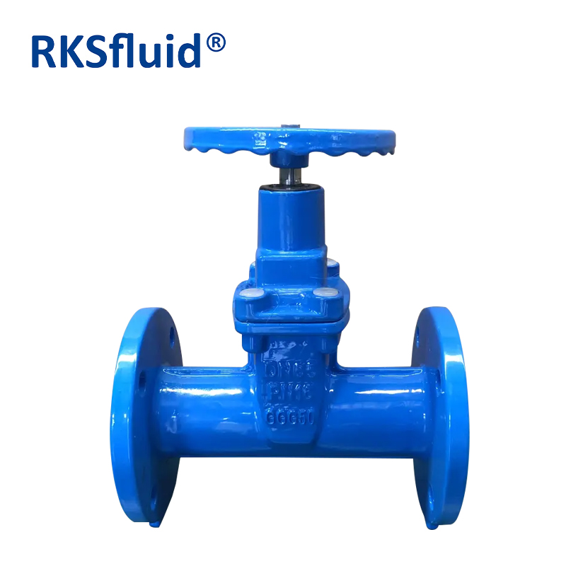 DIN F4 F5 WATER WATER WATER TRANDILE IRON RESILIENT RESILIENT SEAETING SEAETING GATE VALVE AWWA C515 509