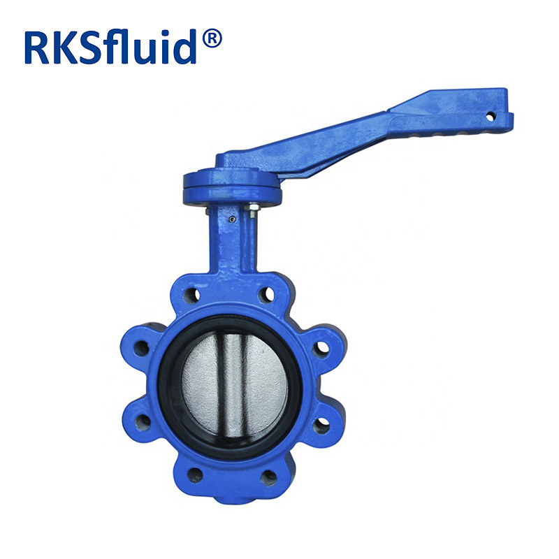 DN50 2Inch Epoxy Coated Ductile Iron Wafer Butterfly Valve Stainless Steel Butterfly Valve for Water Oil Gas