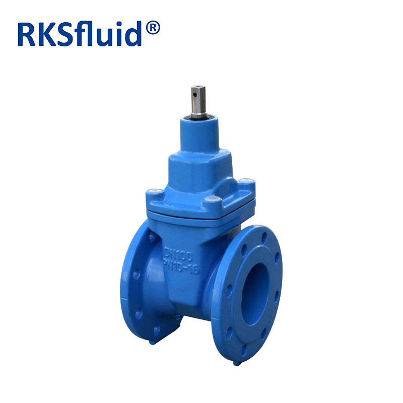 DN50-300 PN16 Ductile Iron Cast Iron Resilient Metal Seated Soft Sealing Gate Valve Price List