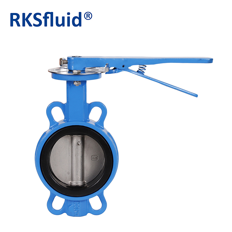 Factory Manufacturing Wafer Butterfly Valve Ductile Iron Butterfly Valve Price for Water Oil Gas
