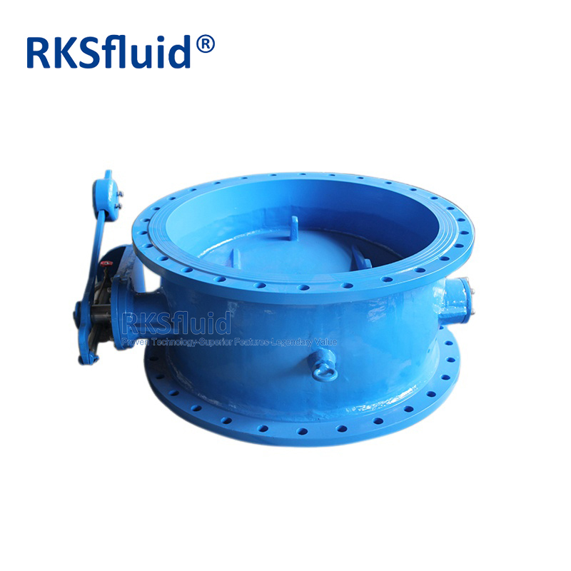 Factory price high quality non return valve ductile iron tilting disk butterfly type check valve with counterweight and lever