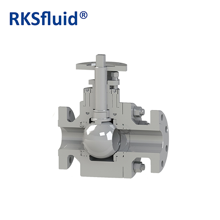 High pressure 100% quality test warranty forged floated ball valve
