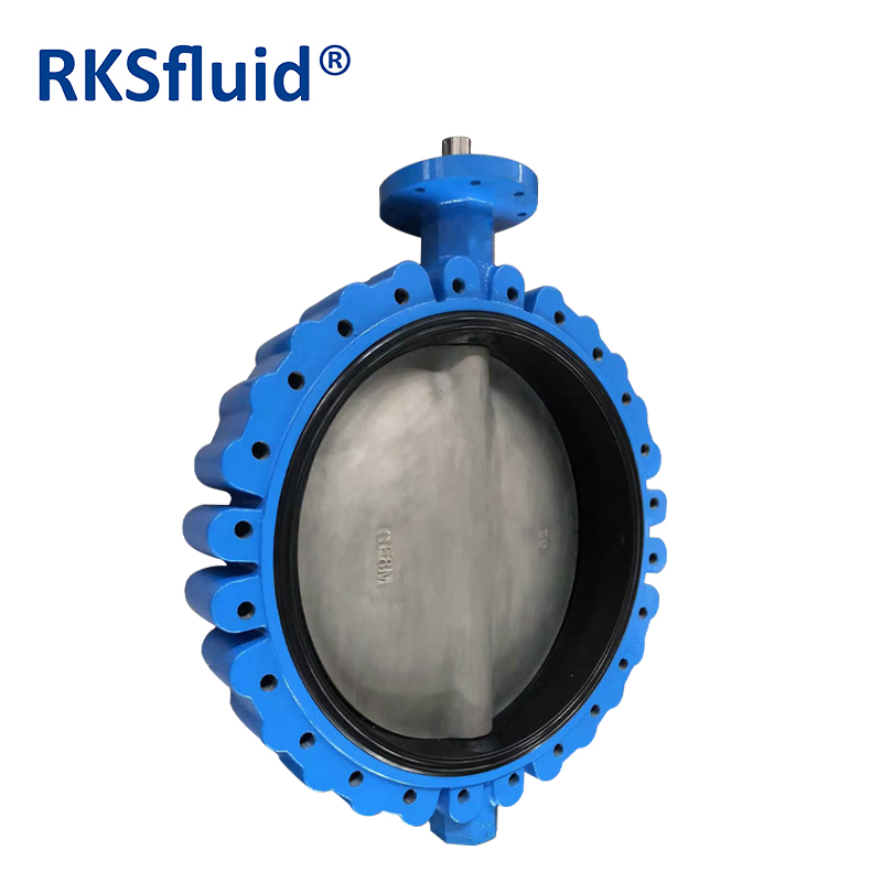 Hot Sale SS304 Manual Centerline Ductile Iron Pressure Reducing DN 500 Lug Type Butterfly Valve with Competitive Price