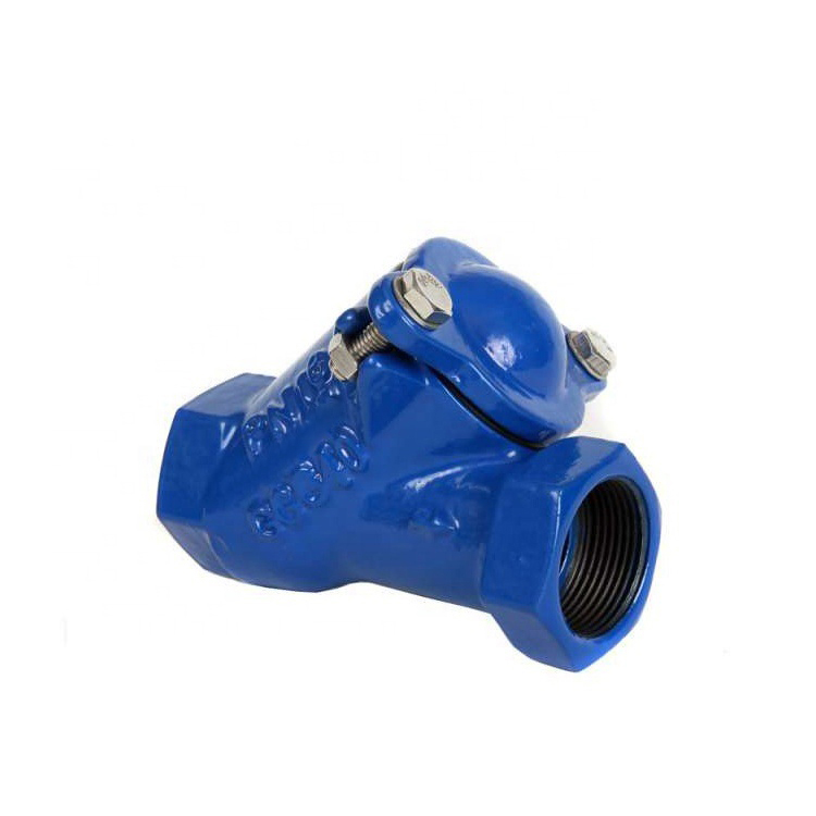 Offer check valve DIN3202-F6 PN10 PN16 cast ductile iron flange and thread end ball check valve supplier
