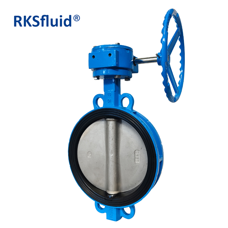 PN10/16 CE certificate Ductile Iron Cast Iron Wafer or Lug Type Butterfly Valve Price List