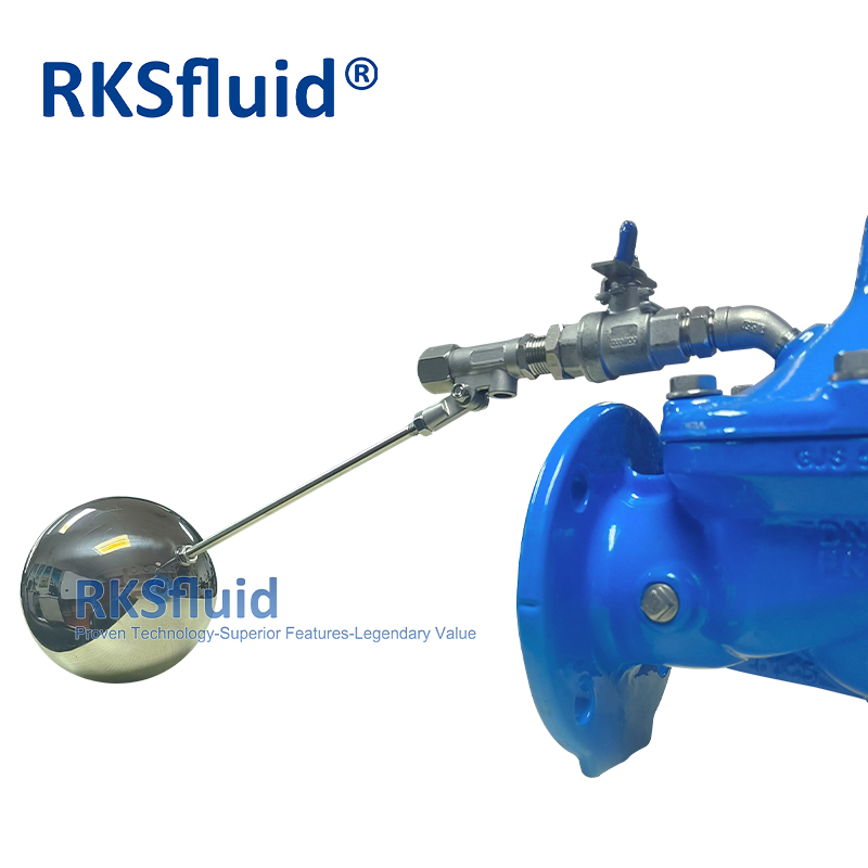 RKSfluid Brand duktile Eisen -Schwimmer -Steuerventil CF8 DN65 PN10 Wasserregelungsventile