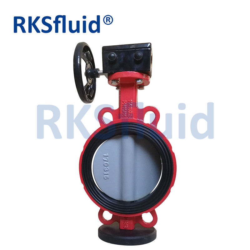 Série RKSfluid PHOEBE bom preço válvula de borboleta de bolacha de irrigação por água