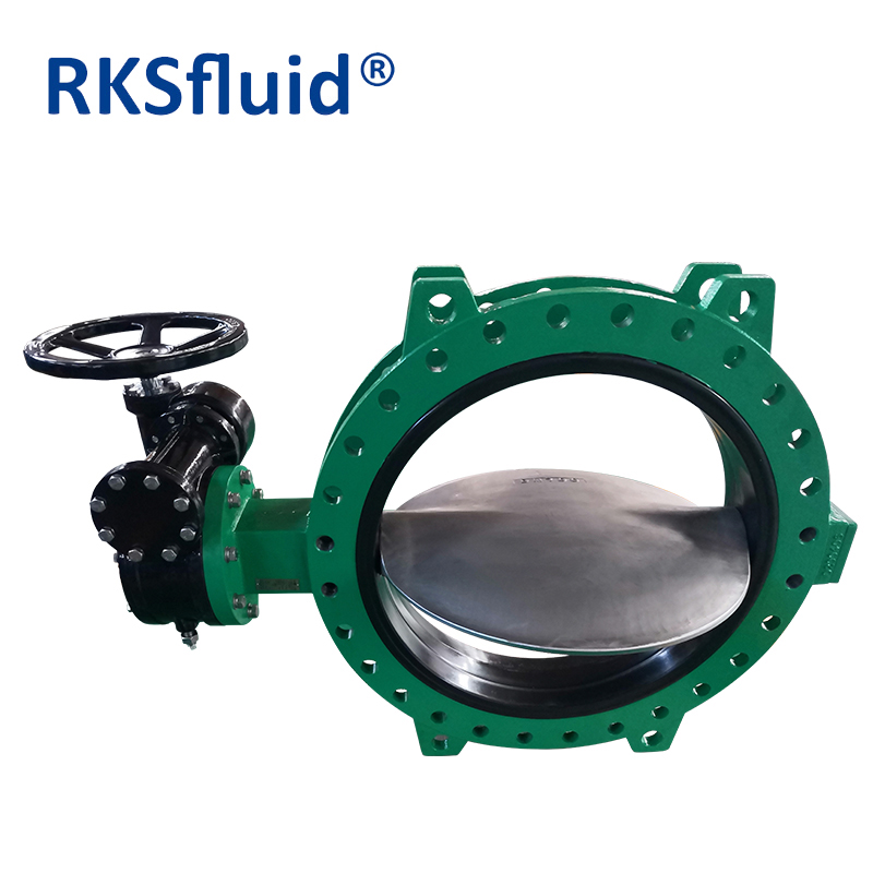 RKSfluid 밸브 딘 BS en DN800 주철 플랜지 핸들 버터 플라이 밸브 중국 제조 업체