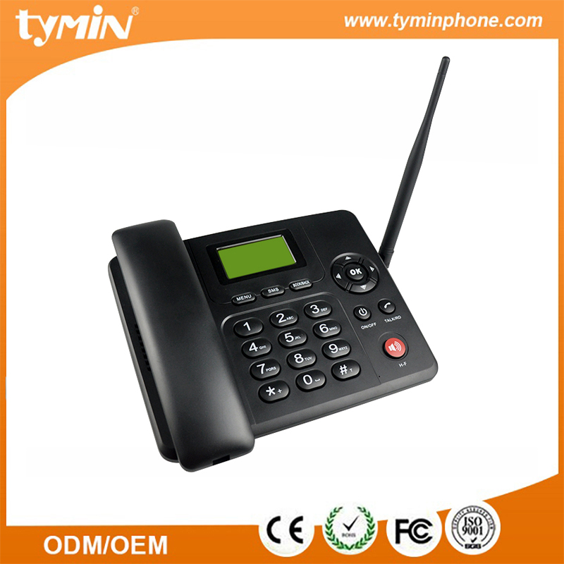 الصين 3G GSM سطح المكتب الهاتف اللاسلكي الثابت مع معرف المتصل دفتر الهاتف وظيفة راديو FM (TM-X501)