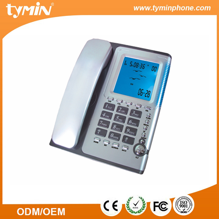 FSK / DTMF Jumbo CLI Проводной телефон для бизнеса / офиса / дома (TM-PA086)