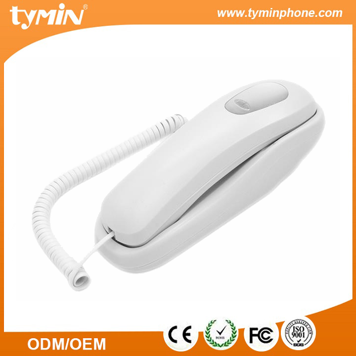 Hochwertiges, schlankes Telefon mit Lautstärkeregler (TM-PA066A)