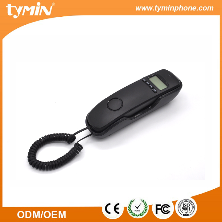 Миниатюрный тонкий телефон со светодиодным индикатором входящих звонков и питанием (TM-PA020)