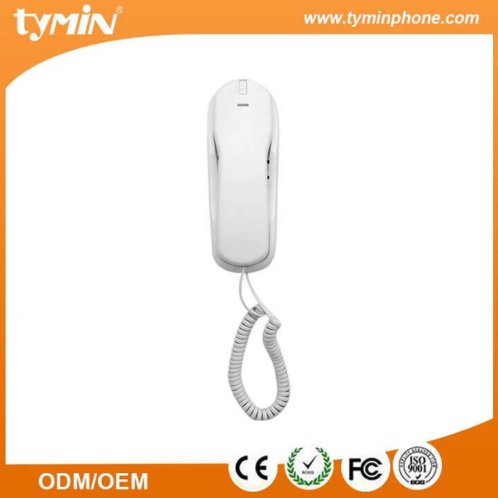 Προώθησης Basic Λευκό φτηνό τηλέφωνο δώρων με υψηλή ποιότητα (TM-PA061)