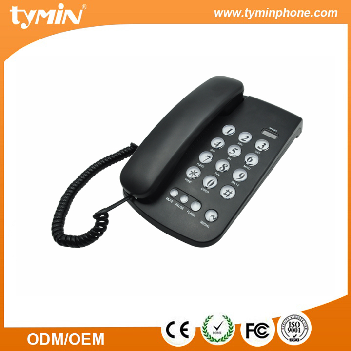 广东高品质低价桌面基本电话带LED来电指示器TM-PA149B）