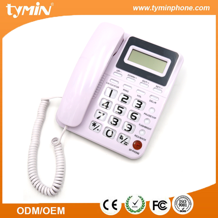 Shenzhen Billiger Preis Anrufer-ID Anklopfen mit ankommenden und abgehenden Anrufen Speicherfunktion (TM-PA5006)