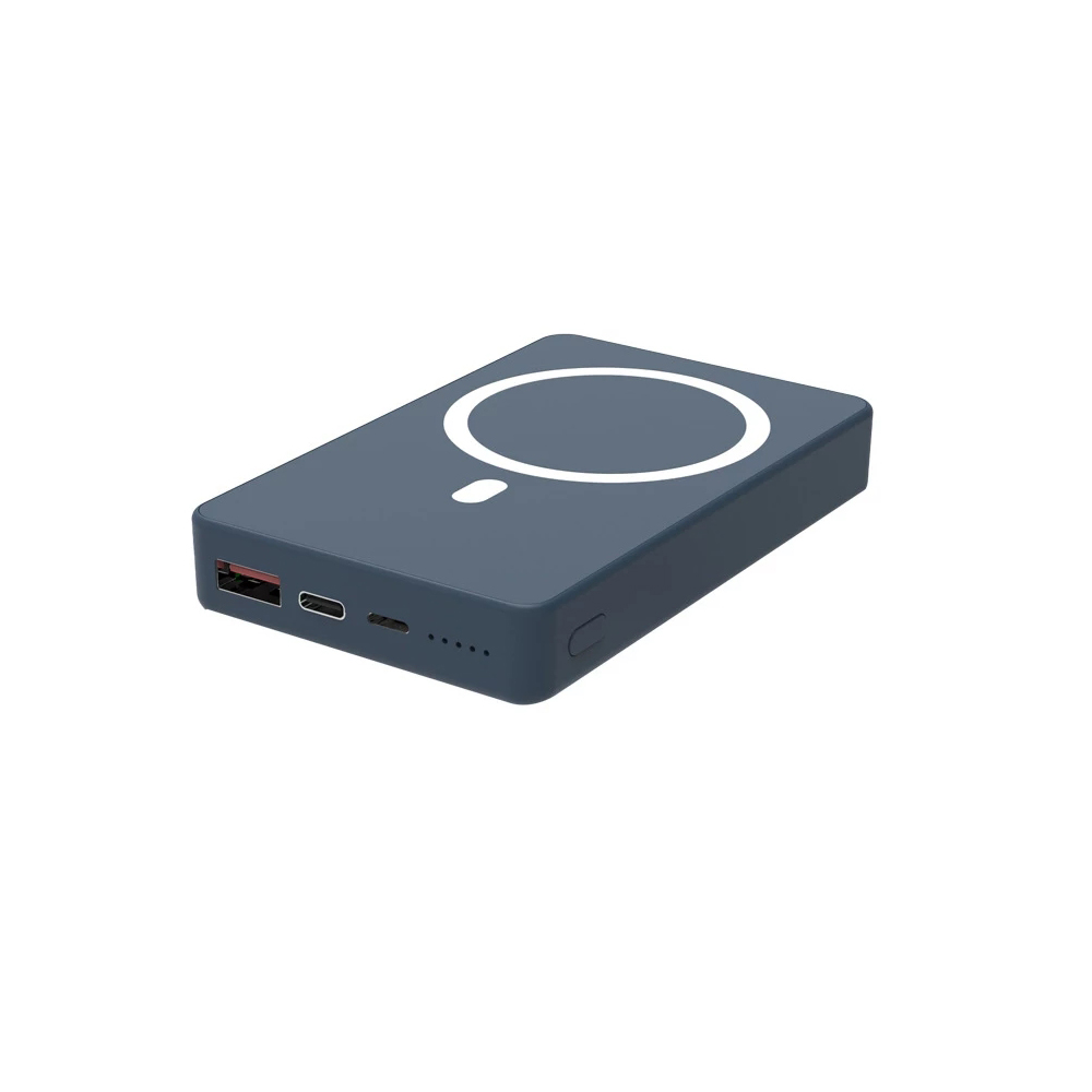 MAGSafe Magnétique Chargement de la banque de puissance 5000mAh avec chargeur sans fil 5W portable et charge de sortie d'entrée USB-C (MH-P35)