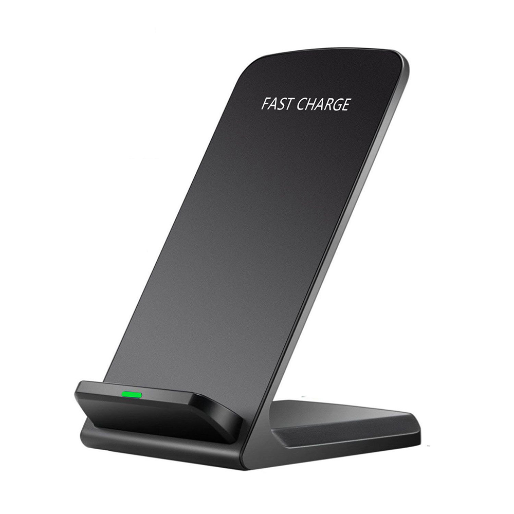 Newest Style Desktop Fast Wireless Charger Stand with Matt Surface for Samsung Galaxy Note 9 and Huawei P10 mobile phones (MH-V6B)