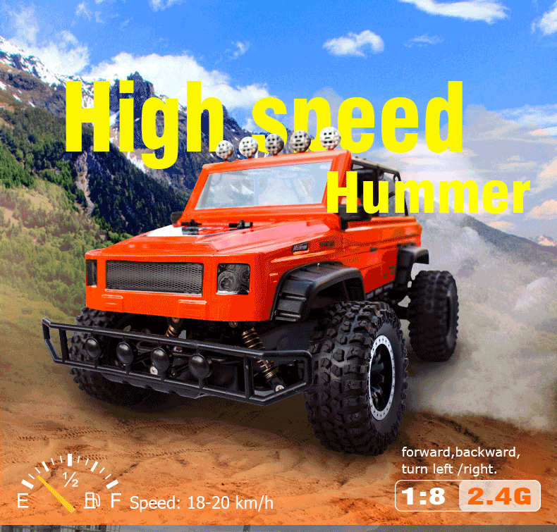 1:8 2.4G High speed Hummer