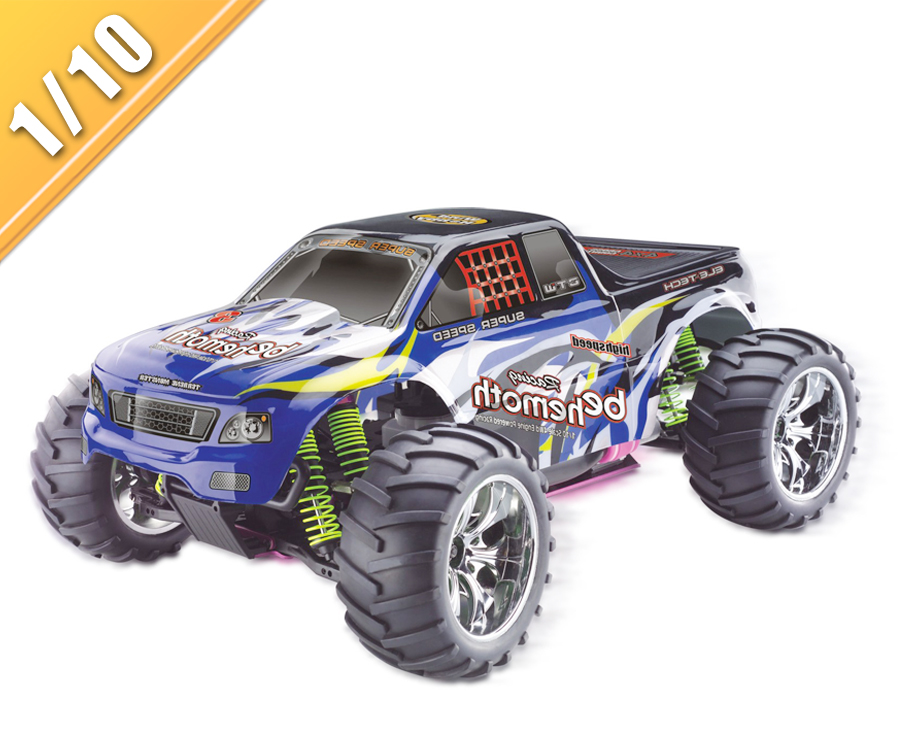 4WD alimentato a gas monster truck 1/10 Scale TPGT-1081