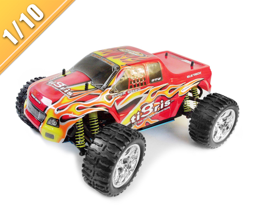 1/10 scale 4WD nitro powered monster truck TPGT-1088U