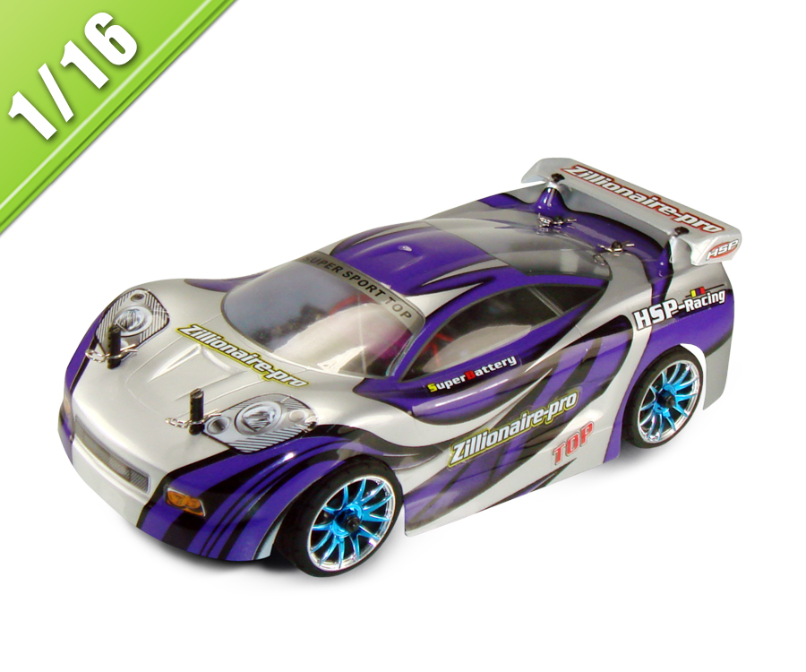 1/16 Scale Electric Powered On Road Touring Car